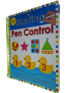 Wipe and Clean: Starting Pen Control (Age 3 and Above)
